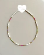 Beaded pastel pop necklace