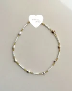 Coastal shell beaded necklace