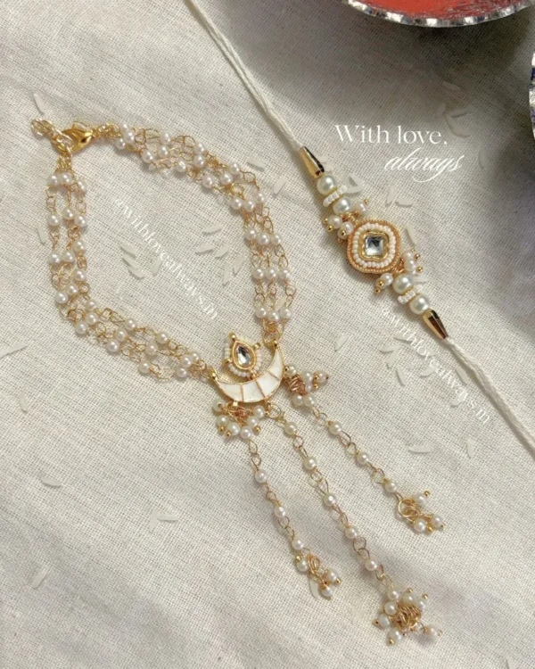 Chand Rakhi-Lumba Set