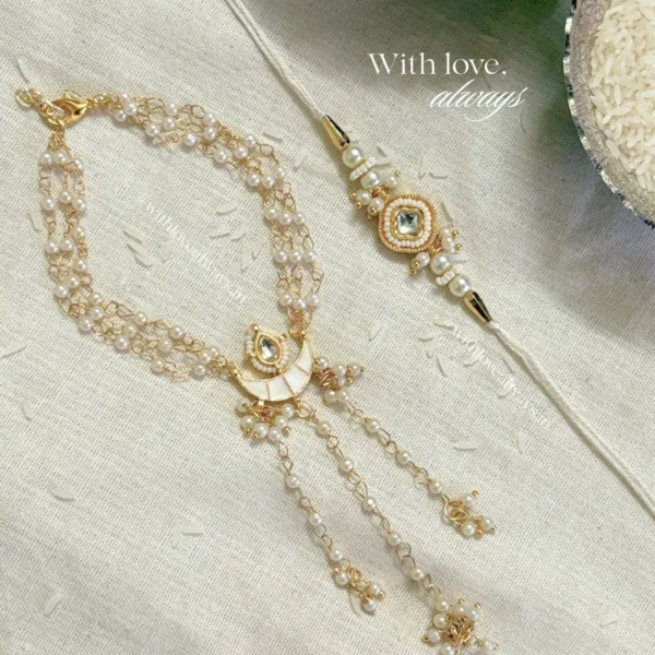 Chand Rakhi-Lumba Set