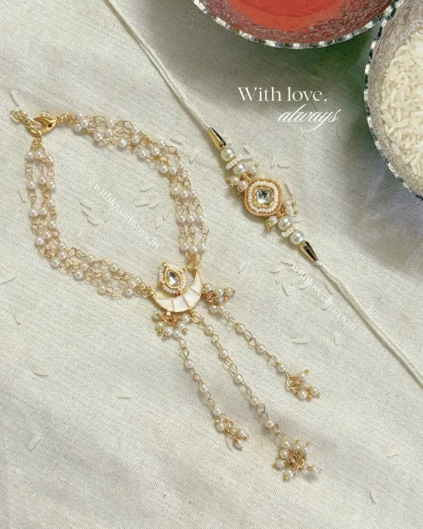 Chand Rakhi-Lumba Set