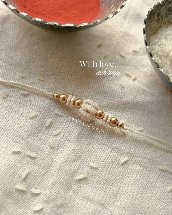 Pearl Bud Rakhi