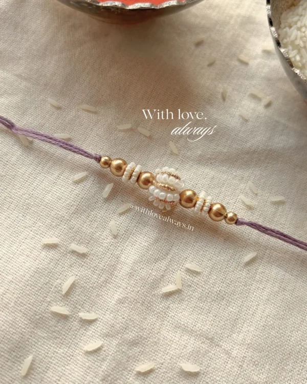 Pearl Bud Rakhi