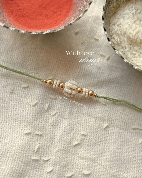 Pearl Bud Rakhi