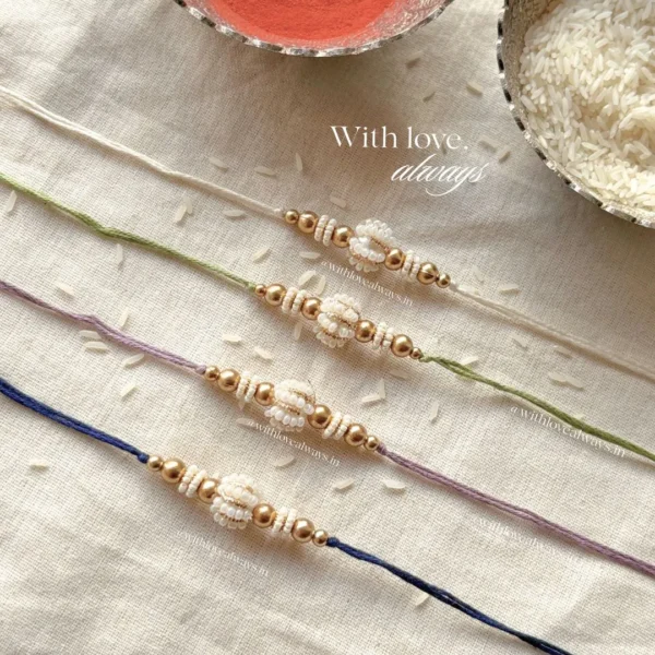 Pearl Bud Rakhi