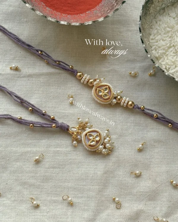 Lavender Pearl lumba set