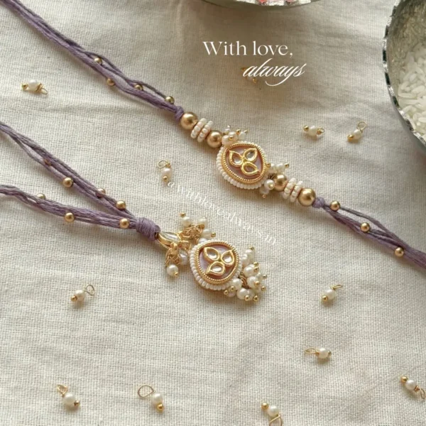Lavender Pearl lumba set