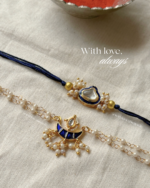 Indraneel Rakhi Lumba Set