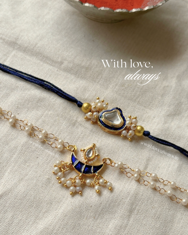 Indraneel Rakhi Lumba Set