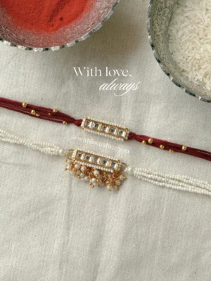 Zariya Rakhi-Lumba Set