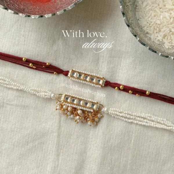 Zariya Rakhi-Lumba Set