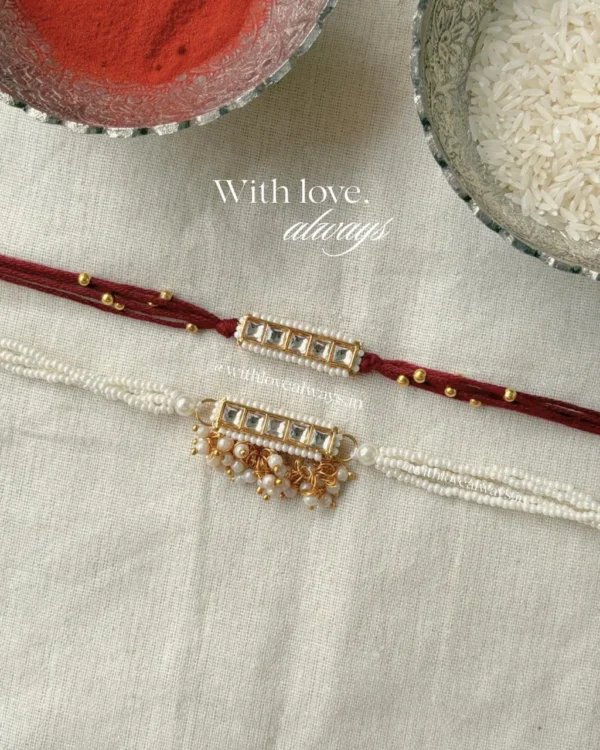 Zariya Rakhi-Lumba Set