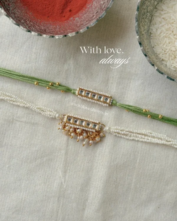 Zariya Rakhi-Lumba Set