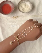 Chandani Bhai Bhabhi Haathphool Rakhi Set