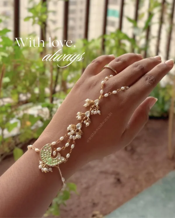 Matsya Bhai Bhabhi Haathphool Rakhi Set