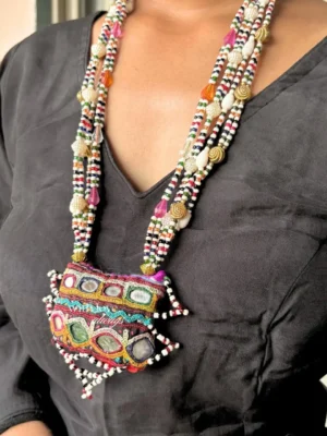Kutchi Bharat Beadwork Necklace