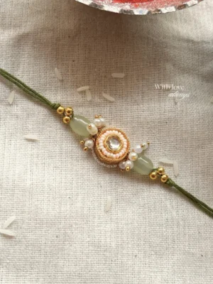sage pearl rakhi 2